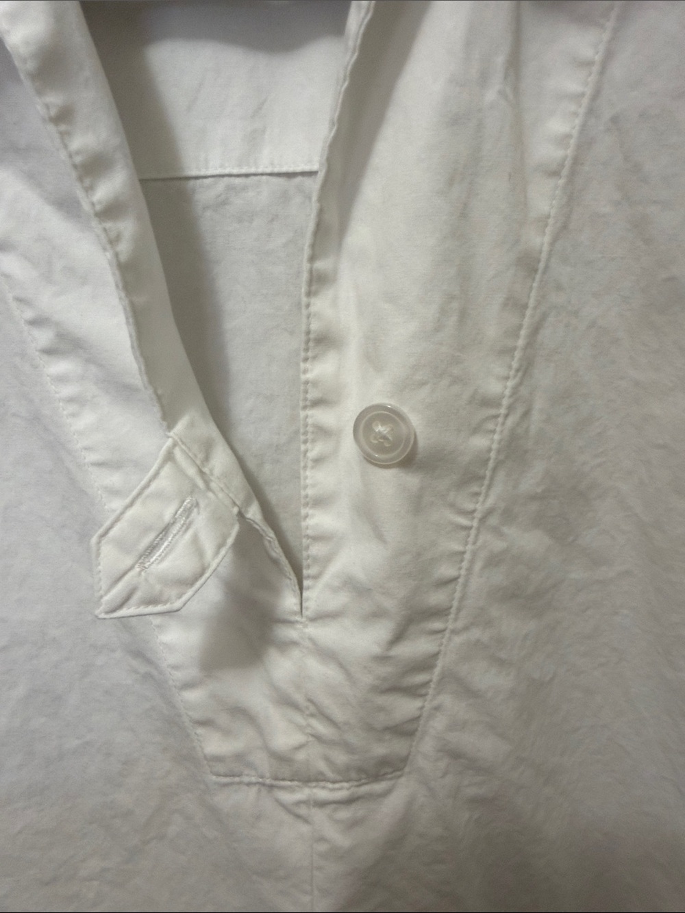 Banana Republic White Sleeveless Collared A-Line Dress - Picture 5 of 14
